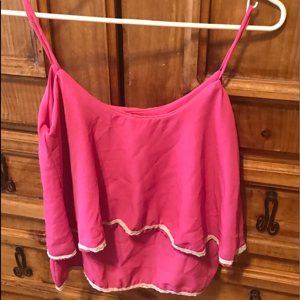 Sleeveless summer blouse